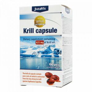 JutaVit Krill olaj 625 mg kapszula 60 db kép