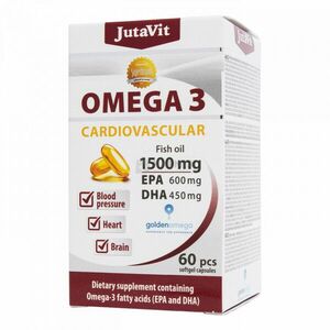 JutaVit Omega 3 Cardiovascular 1500 mg tabletta 60 db kép