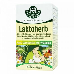 Herbária Laktoherb tabletta 60 db kép
