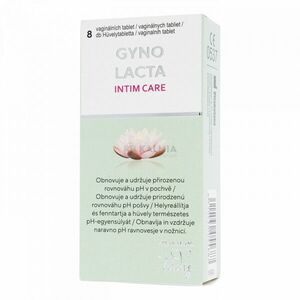 Gyno Lacta Intim Care hüvelytabletta 8 db kép