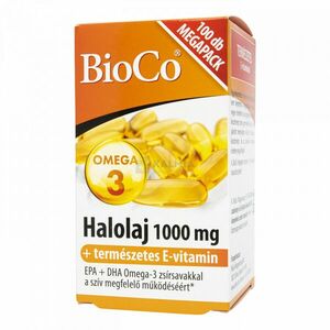BioCo Halolaj 1000 mg + E-vitamin kapszula 100 db kép
