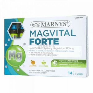 Marnys Magvital Forte Liposzómális folyékony magnézium 375 mg 25 ml 14 db kép