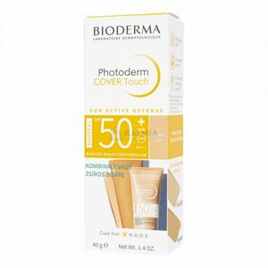 Bioderma Photoderm Cover touch mineral SPF50+ claire világos krém arcra 40 g kép