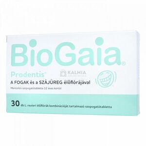 Biogaia Prodentis szopogató tabletta mentol 30 db kép
