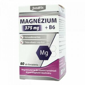 JutaVit Magnézium 375 mg + B6 tabletta 60 db kép