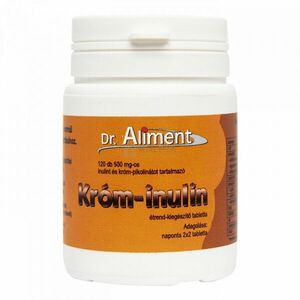 Dr. Aliment Króm-inulin 500 mg tabletta 120 db kép