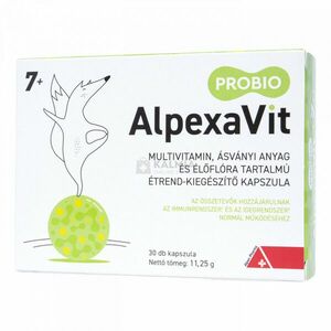 AlpexaVit ProBio 7+ kapszula gyermekeknek 7 éves kortól 30 db kép