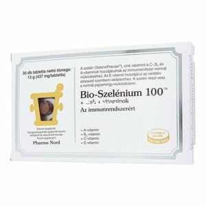 Pharma Nord bio-szelénium 100 + cink + vitaminok tabletta 30 db kép