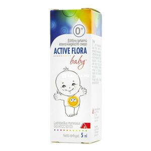 Active Flora Baby+ cseppek 5 ml kép