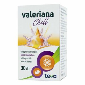 Valeriana Chill gyógynövény kivonatos lágy kapszula 30 db kép
