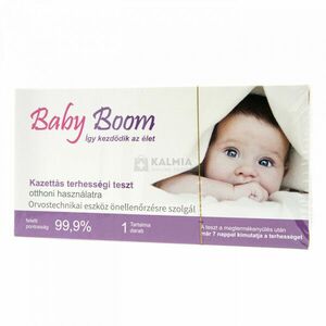 Baby Boom terhességi teszt kazettás 1 db kép