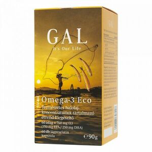 GAL Omega-3 Eco 700 mg lágyzselatin-kapszula 60 db kép