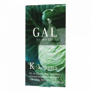 GAL K-komplex vitamin csepp 500 mcg 20 ml kép