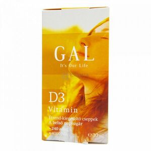 GAL D3-vitamin 4000 NE csepp 30 ml kép