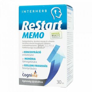 Interherb ReStart Memo tabletta 30 db kép