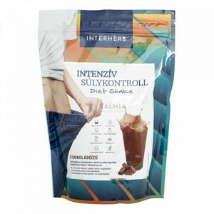 Interherb Intenzív súlykontroll csokoládéízű Diet Shake kollagénnel 528 g 16 adag kép