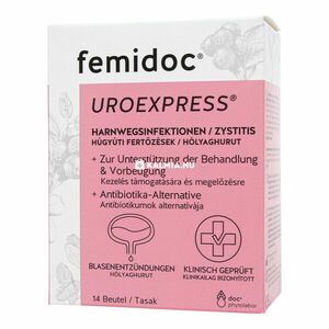 Femidoc Uroexpress D-mannóz italpor 14 db kép