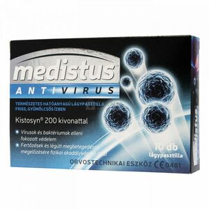 Medistus antivirus gyümölcsös lágypasztilla 10 db kép