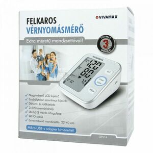 Vivamax V14 felkaros vérnyomásmérő kép