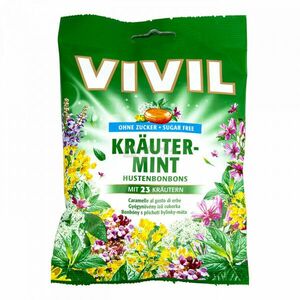 Vivil Krauter gyógynövényes cukorka 60 g kép