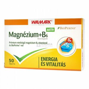 Walmark Magnézium+B6 Aktív tabletta 50 db kép