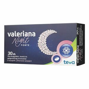 Valeriana Night Forte Növ lágyzselatin kapszula 30 db kép