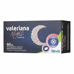Valeriana Night Forte étrend-kiegészítő lágyzselatin 60 db kép