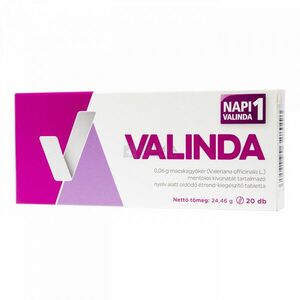 Valinda 60 mg nyelv alatti tabletta 20 db kép