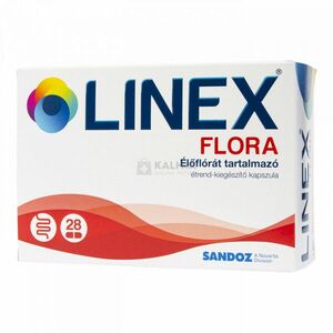 Linex Flora élőflóra kapszula 28 db kép