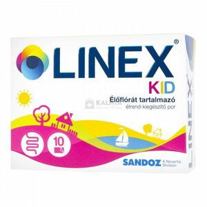 Linex Kid élőflórás étrendkiegészítő por 10 db kép