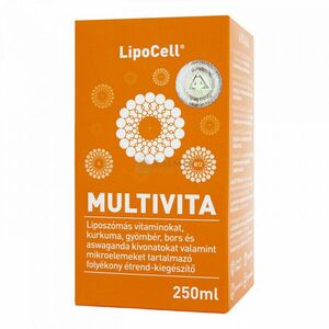 LipoCell Multivita liposzómás multivitamin 250 ml kép