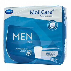 MoliCare Premium Men Pad 2 cseppes férfi betét 330 ml 14 db kép