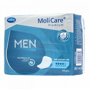 MoliCare Premium Men Pad 4 cseppes férfi betét 546 ml 14 db kép