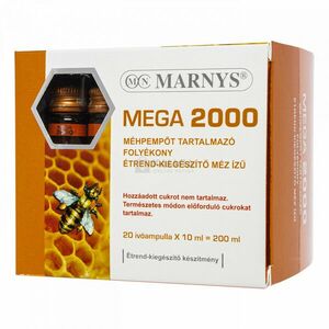 Marnys Mega 2000 méhpempő ivóampulla 20 x 10 ml kép
