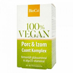 BioCo 100% vegan porc és izom csont komplex 90 db kép