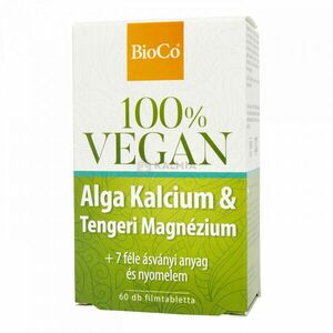 BioCo 100% vegan alga kalcium és tengeri magnézium 60 db kép