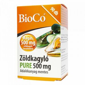 BioCo Zöldkagyló Pure 500 mg kapszula 90 db kép