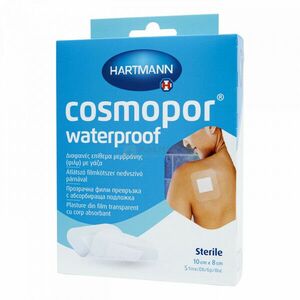 Cosmopor waterproof vízálló sebtapasz 10 x 8 cm 5 db kép