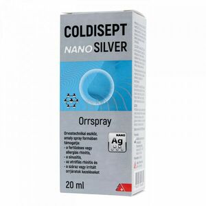 Coldisept Nanosilver orrspray 20 ml kép