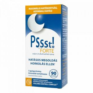 Herbal Swiss Pssst! Horkolásgátló spray Forte 25 ml kép