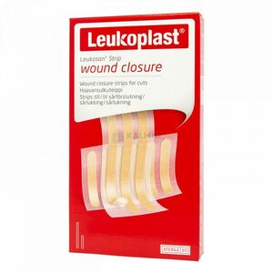 Leukoplast Leukosan Strip steril elasztikus sebzáró csík 9 db kép