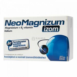 Neomagnizum Izom Magnézium étrend-kiegészítő tabletta 50 db kép