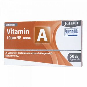 JutaVit A-vitamin 10000NE lágy kapszula 50 db kép