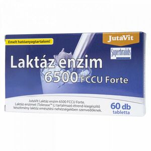 JutaVit Laktáz enzim 6500 FCCU tabletta 60 db kép