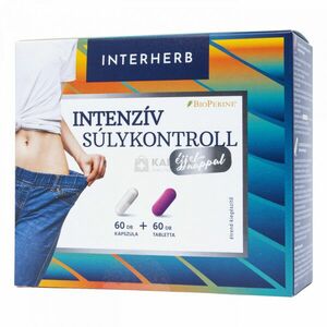 Interherb Intenzív súlykontroll 2 x 60 db fogyókúrás kapszula és tabletta kép