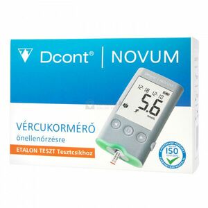DCont Novum vércukorszintmérő kép