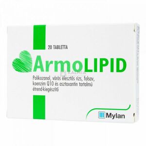 Armolipid tabletta 20 db kép