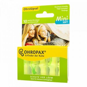 Ohropax Mini Soft füldugó 10 db (5 pár) kép