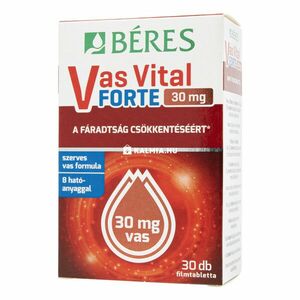 Béres Vas Vital Forte 30 mg filmtabletta 30 db kép