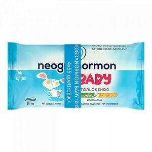 Neogranormon Baby törlőkendő 4 x 55 db kép